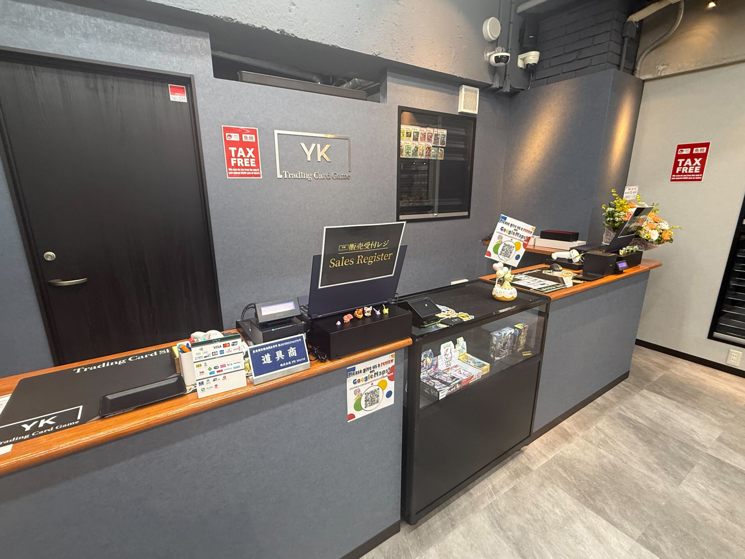 トレカショップYK 秋葉原2号店の内装写真