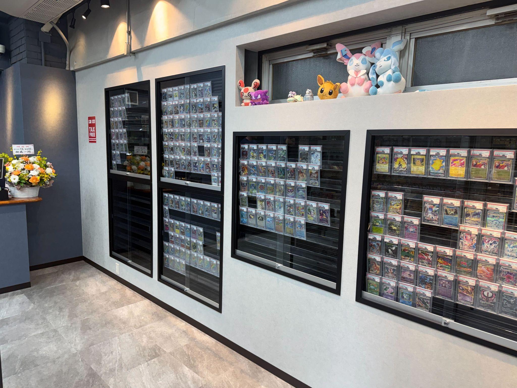 トレカショップYK 秋葉原2号店の店内